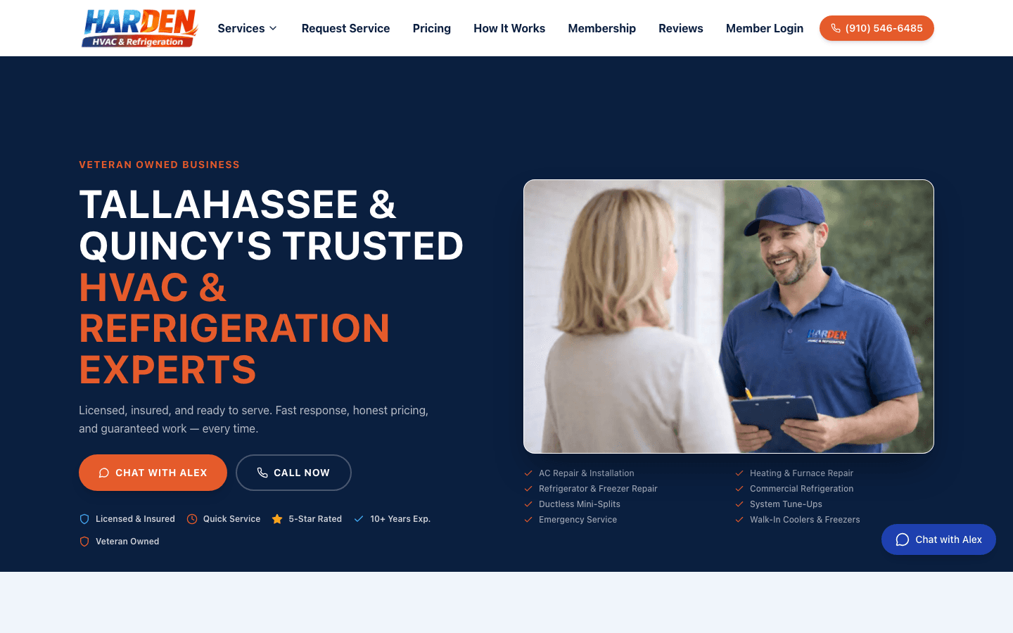 Harden HVAC & Refrigeration